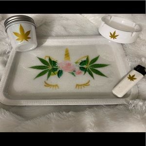 Rolling Tray Set